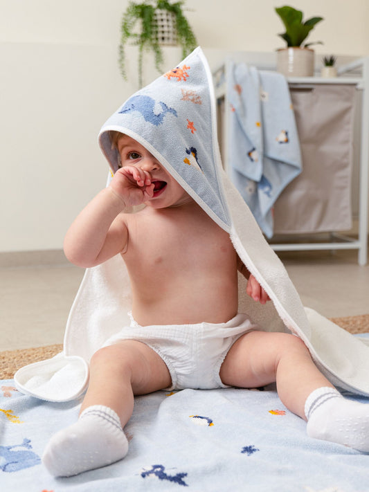 Hooded Bath Towel – Polar Friends