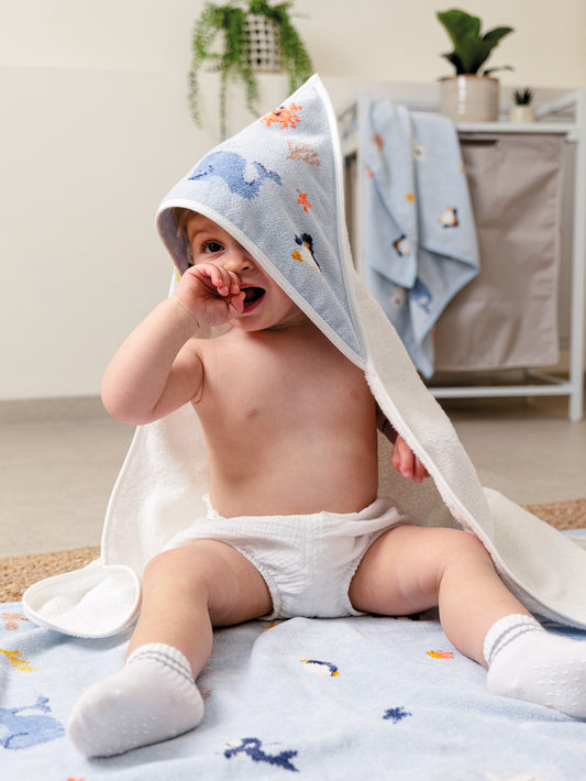 Hooded Bath Towel – Polar Friends