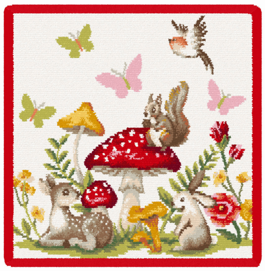 Beauty Cloth 25 x 25 cm – MAGICAL FOREST · Limited Edition