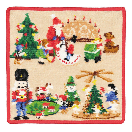 Beauty Cloth 25 x 25 cm – ERZGEBIRGE (Red)