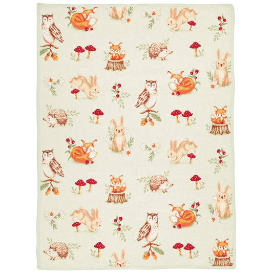 Baby Blanket 75 x 100 cm – Forest Tales