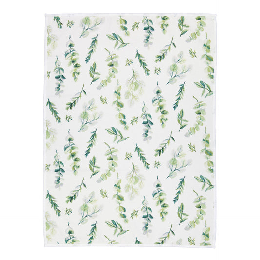 Baby Blanket 75 x 100 cm – Gentle Leaves