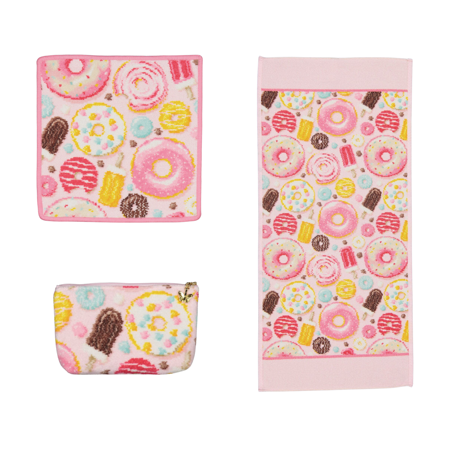 3点ギフトセット – ピンクとスイート