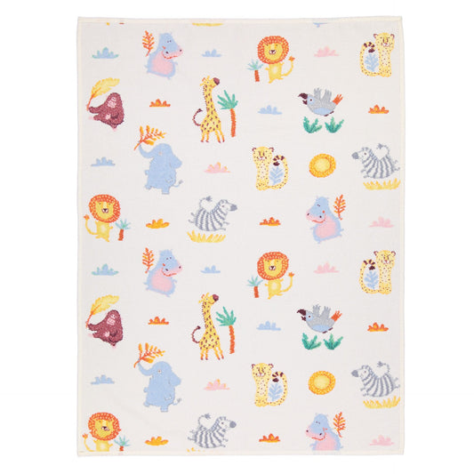 Baby Blanket 75 x 100 cm – Wild Safari